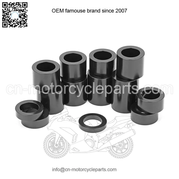 Wheel Axle Spacers Kit I.D. 1" O.D. 1.5" For Harley Heritage Softail Fat Boy Bob - Image 4