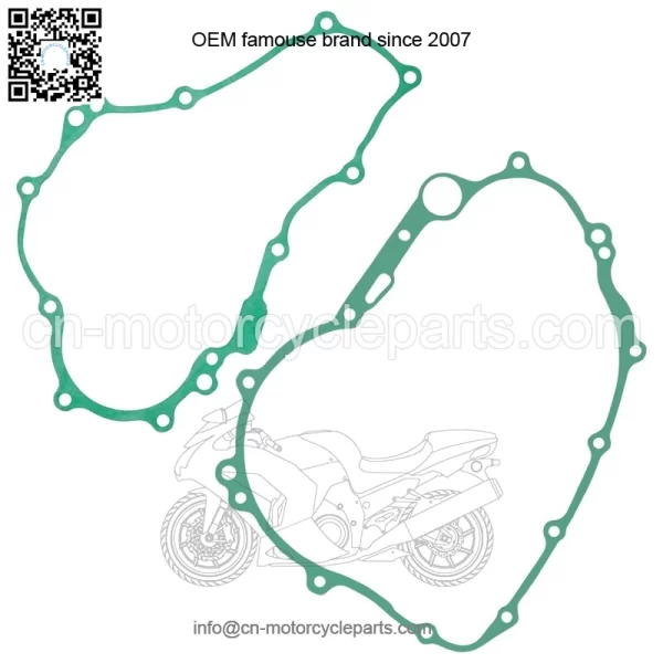 Stator & Clutch Cover Gasket For Yamaha 3D7-15451-00-00 3D7-15462-00-00
