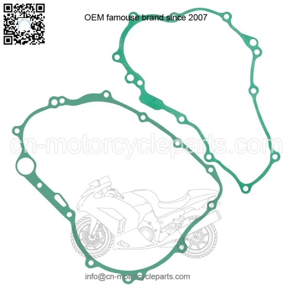 Stator & Clutch Cover Gasket For Yamaha 3D7-15451-00-00 3D7-15462-00-00 - Image 5
