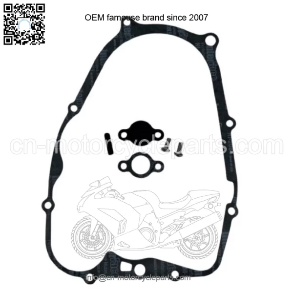 Oil Injection Clutch Cover Block Off Plate Kit for Yamaha Blaster YFS200 88-06