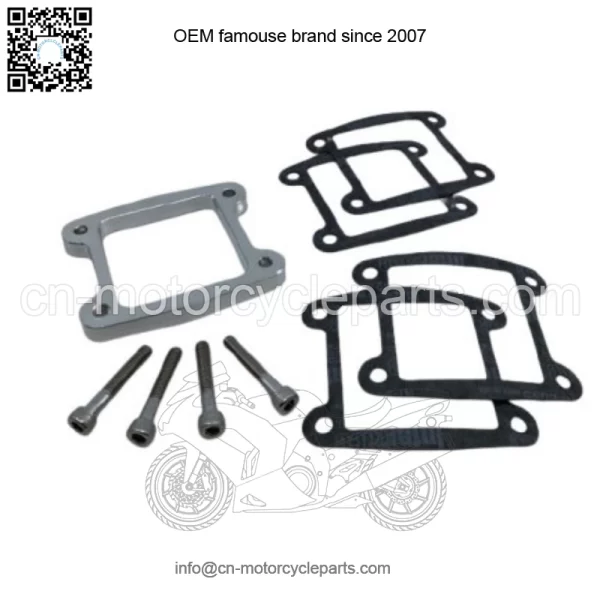 Intake Reed Manifold Spacer 3/8" with Gaskets Hardware for Yamaha YZ80 86-92