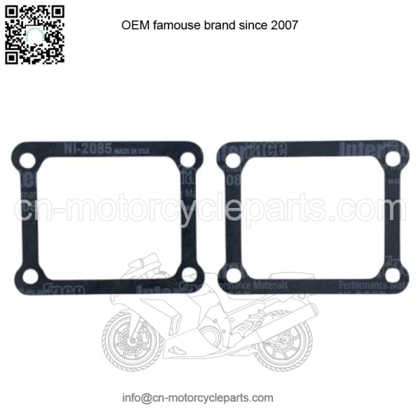 Intake Reed Manifold Gaskets - Lot of 2 for Yamaha YZ125 87 93 and VMAX-4 92-94