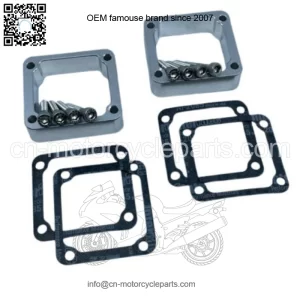 Intake Reed Manifold Spacer 3/4" w/ Gaskets Hardware for Yamaha Banshee YFZ350