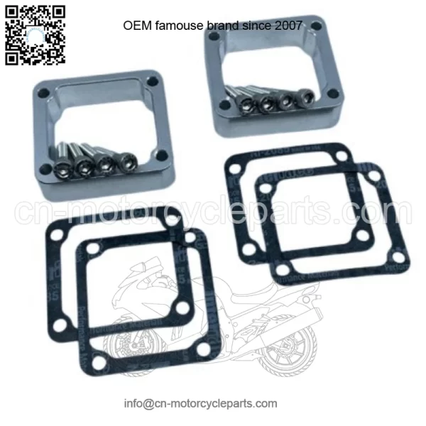 Intake Reed Manifold Spacer 3/4" w/ Gaskets Hardware for Yamaha Banshee YFZ350
