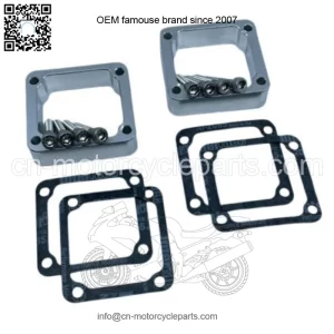 Intake Reed Manifold Spacer 5/8" w/ Gaskets Hardware for Yamaha Banshee YFZ350