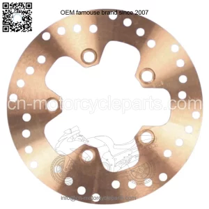 brake disc MD9109D rear for Suzuki AN 400 ZA Burgman ABS