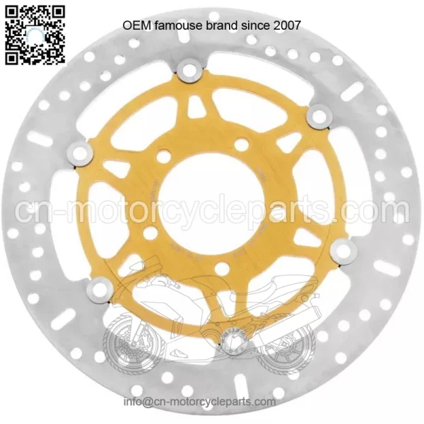 Standard Brake Rotor MD825 For 10-15 Triumph Thunderbird
