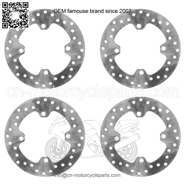 Front And Rear Brake Disc Rotor For Honda Talon 1000R 1000X 4 SXS1000S 2019-2024 - Image 3