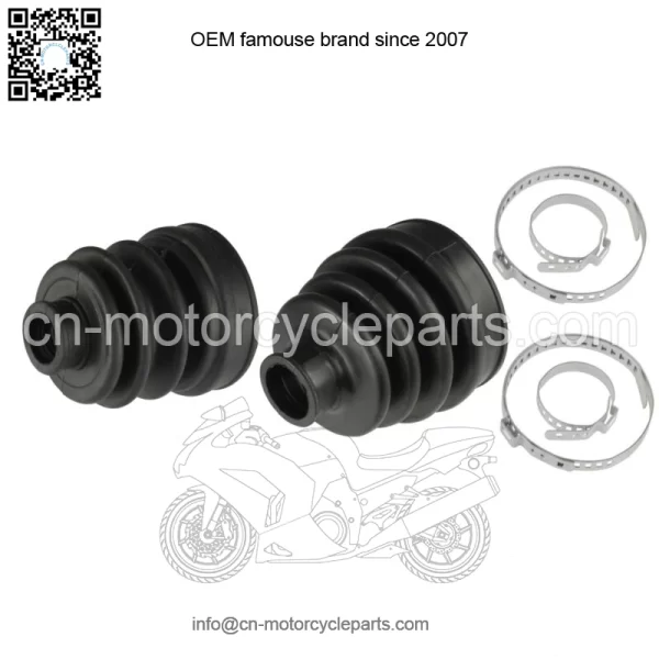 Rear Axle Outer And Inner CV Boot Kit for Yamaha Rhino 700 YXR700F Fi 2008-13(For: Yamaha Rhino 700)