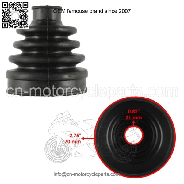 Rear Axle Outer And Inner CV Boot Kit for Yamaha Rhino 700 YXR700F Fi 2008-13(For: Yamaha Rhino 700) - Image 4