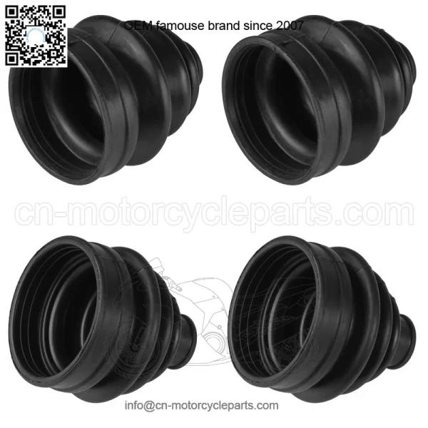 2 Front Inner Outer Axle CV Boot Kit For Honda TRX450ES TRX450S Foreman 98-01 - Image 4