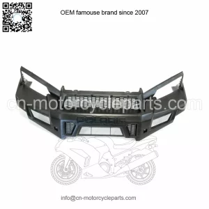 Polaris Front Fascia, Black,  OEM Part 5439018-070, Qty 1