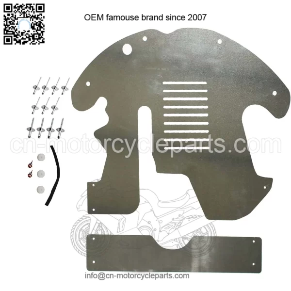 10-15 Prius catalyst guard plate