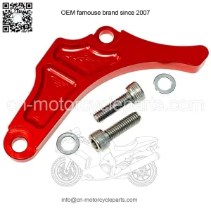 Yamaha YFZ450 Red Motor Engine Case Saver Chain Guard Billet CNC 2004-2013