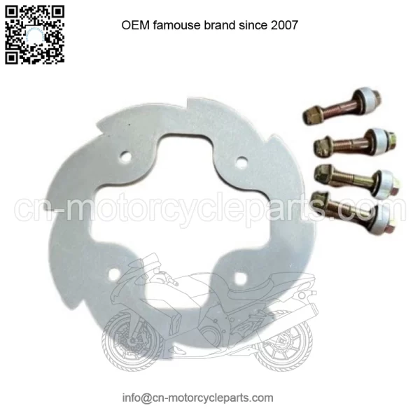 Yamaha YFZ450R Aluminum Sprocket Guard - Image 3
