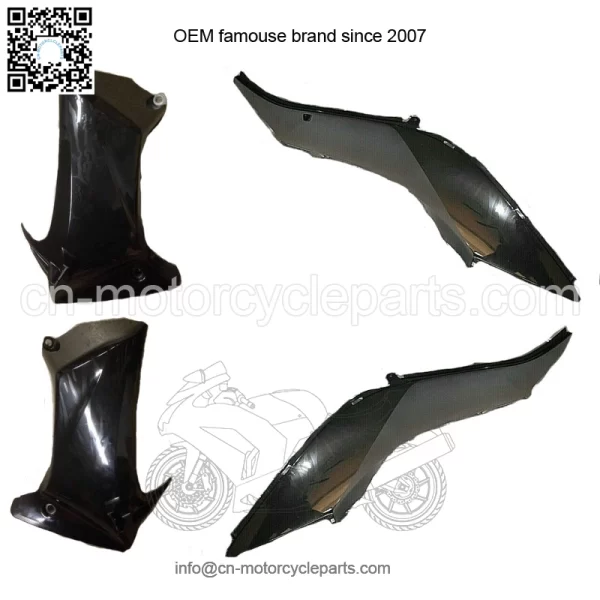 4 Piece YFZ450R Black OEM Yamaha Side Cover Plastics Brand New 14-2023