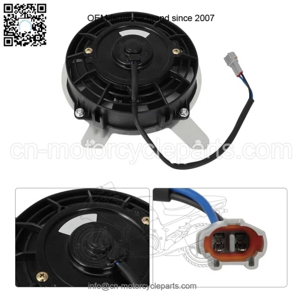 FOR YAMAHA YFZ450 R/X HIGH PERFORMANCE COOLING FAN (2009-2013) 18P-12405-00 - Image 3