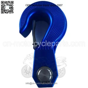 Snatch Block with Rotatable 360?? Hook, Aluminum Alloy Towing Hook for Car Truck Wrangler (Blue)
