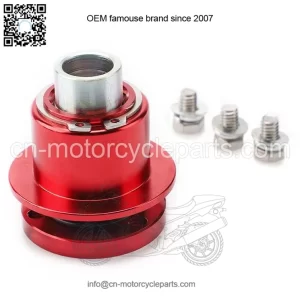 Steering wheel quick release 2# red