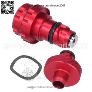 15-21 F150 oil drain # red