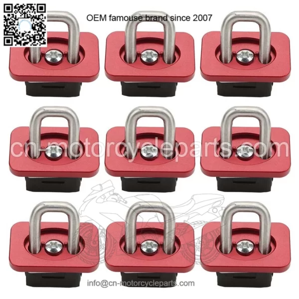 07-21 Chevrolet Lock 9 Pack #Red