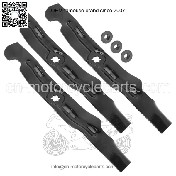 112-0316 112-0330 50" Deck Blade & Nut For Toro LX500 SL500 GT2100 GT2200 - Image 4