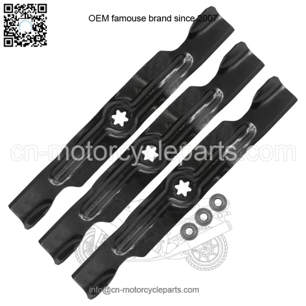 112-0316 112-0330 50" Deck Blade & Nut For Toro LX500 SL500 GT2100 GT2200 - Image 5