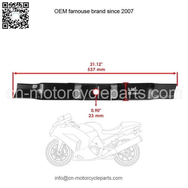 095100E701 95100E701MA 95100E701 95100 42" Deck Blade For Murray - Image 2