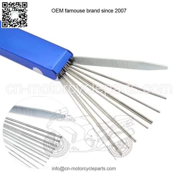Carburetor Cleaning Kit Carb Dirt Jet Cleaner Tools 20 Needle 13 Wires Brush - Image 3