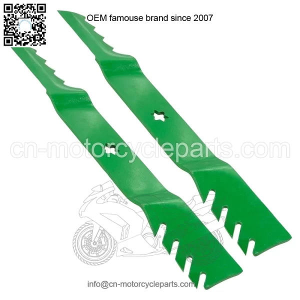 42" Deck Toothed Blades for White Outdoor LT542 P61 P616 V60 V61 ZT42 RZT42 - Image 3