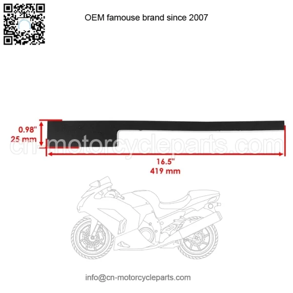 M139306 Right Lower Panel Foam Seal For John Deere 4200 4210 4400 4410 4510 4700 - Image 2
