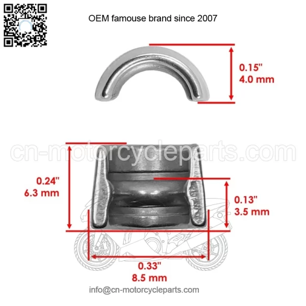 Valve Collet For Kawasaki Mule 4010 KAF620 Trans 4X4 2009-21  12011-2056 - Image 2