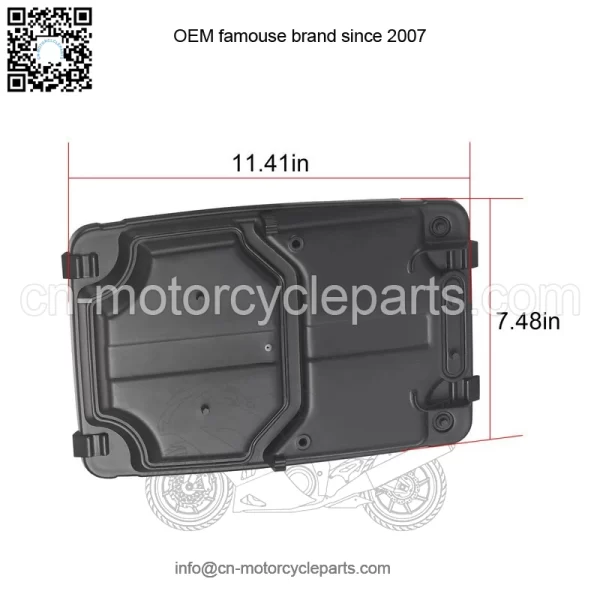 2004 2005 For Honda TRX450R TRX 450R Air Box Air Lid Cover & Seal 17217-HP1-000 - Image 3