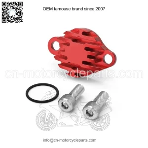 Rear Brake Caliper Plate Cover For Honda TRX450ER TRX450R 2006-2014 Red