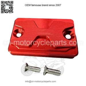 Yamaha Raptor 700R 2014-23 Brake Fluid Reservoir Front Master Cylinder Cap - Red