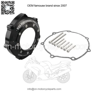 Clutch Cover W/ Observing Window For Yamaha YFZ450R 2009-2023 #5TG-15415-10-00