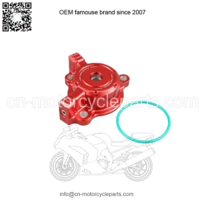 For YAMAHA YFZ450 Aluminum Oil Filter Cover Cap With O-Ring 2004-2009 2012-2013