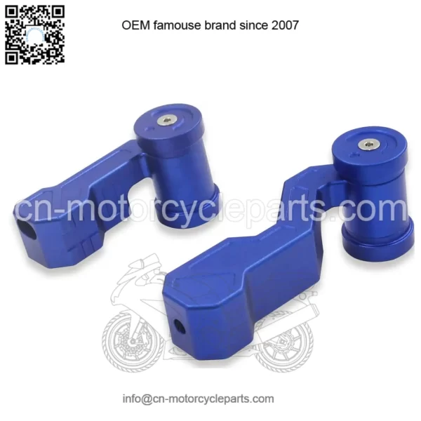 07-18JK Wrangler gear lever and handbrake # blue