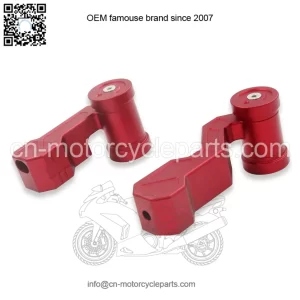 07-18JK Wrangler gear lever and handbrake # red