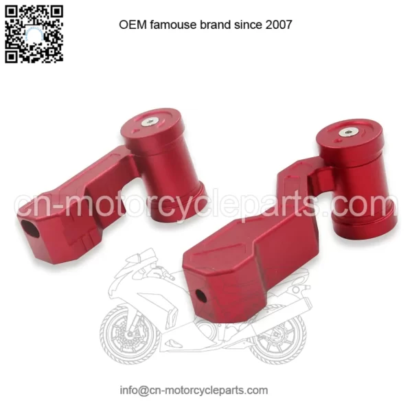 07-18JK Wrangler gear lever and handbrake # red