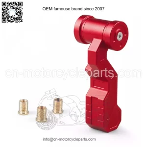 Universal aircraft gear knob long #red