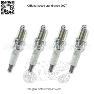 4pcs 07-13 Honda TRX420FE FourTrax Rancher 4X4 ES NGK V-Power Spark Plugs kf