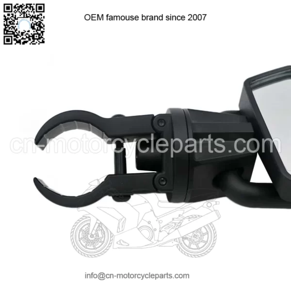 Mirrors Can-am Polaris Cfmoto L+R with homologation E24 - Image 3
