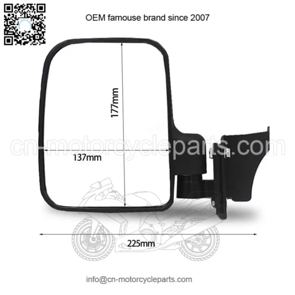 mirrors Polaris Ranger 1000XP 2018+
