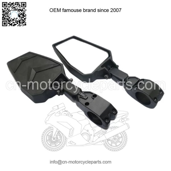 Side mirrors UTV Polaris Can-am 1,75" 2"