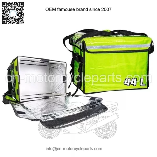 Food Delivery Box For Motorcycles Scooters 44L(Green)