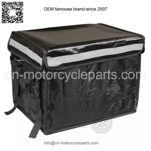 XL 62L Thermal Insulated Delivery Box For Motorcycles Scooters Food Delivery