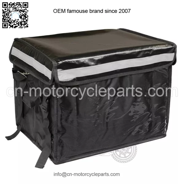 XL 62L Thermal Insulated Delivery Box For Motorcycles Scooters Food Delivery