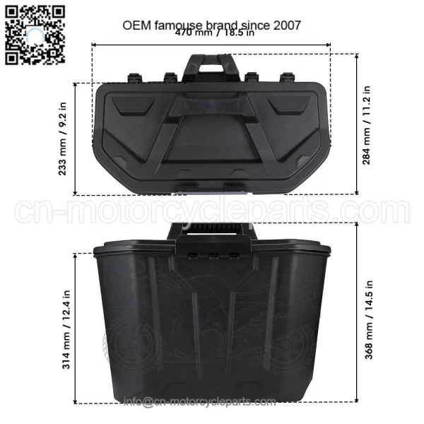 Storage box can-am Defender traxter 715003314 - Image 3