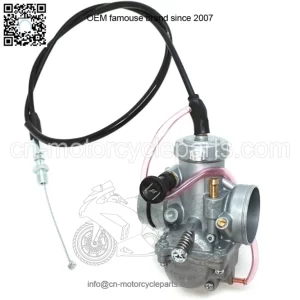 Carburetor & Throttle Cable For Yamaha Blaster 200 YFS200 1988-2006